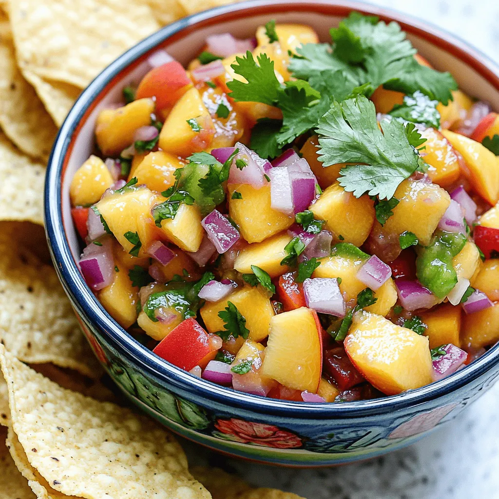 Fresh Peach Salsa Flavorful and Simple Recipe Guide