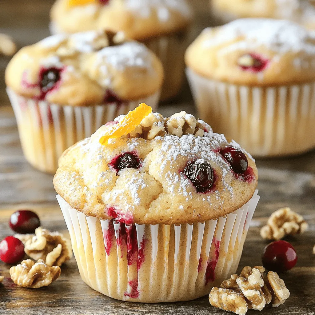 Cranberry Orange Muffins Flavorful and Easy Recipe