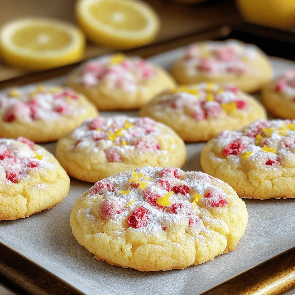 Strawberry Lemonade Sugar Cookies Fresh and Tasty Treat