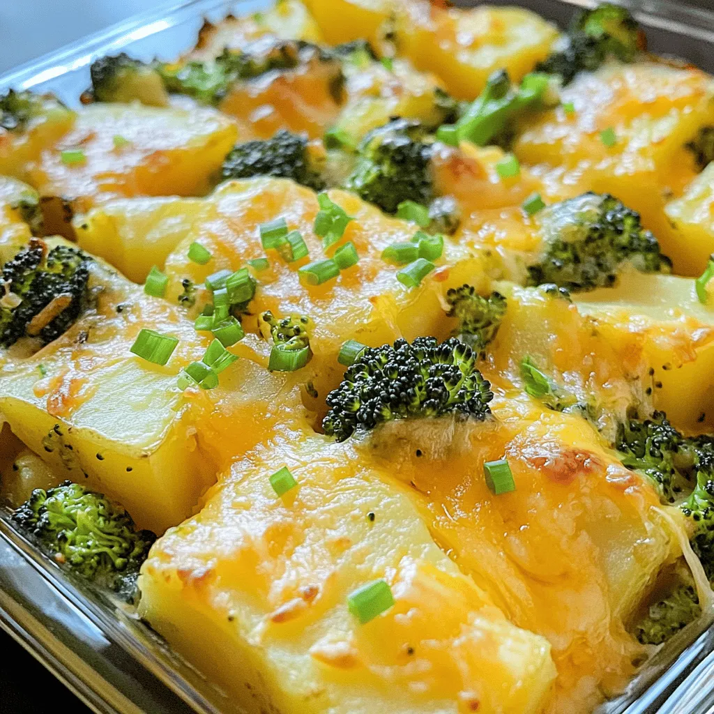 - 4 medium-sized potatoes, peeled and cubed - 2 cups broccoli florets - 1 cup Pepper Jack cheese, shredded - 6 large eggs - 1 cup milk (or plant-based alternative) - 1 teaspoon garlic powder - 1/2 teaspoon onion powder - Salt and pepper to taste - 1 tablespoon olive oil - 1/4 cup green onions, chopped (for garnish)