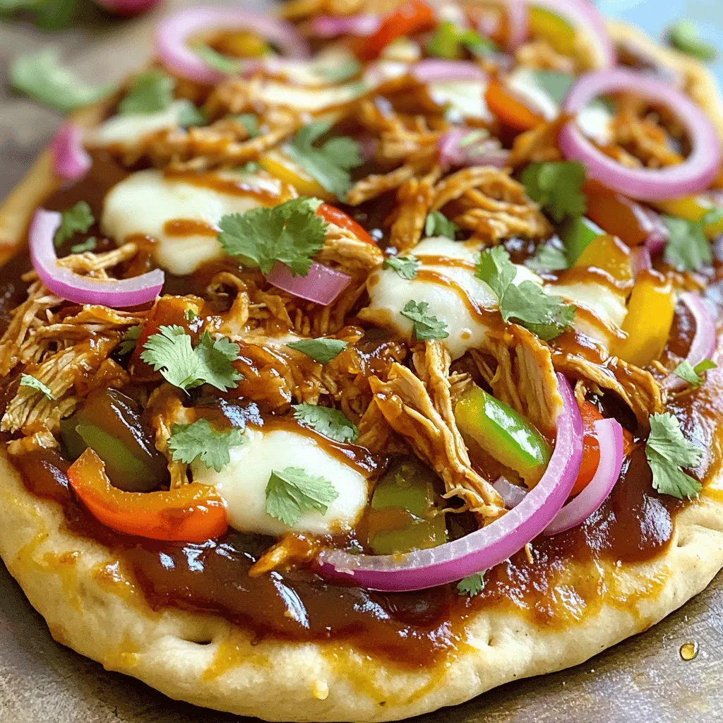 BBQ Chicken Flatbread Tasty and Quick Weeknight Meal