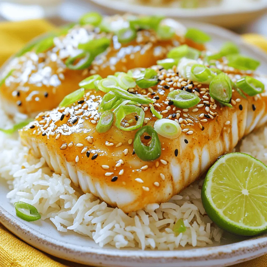 To make tasty Ginger Soy Glazed Cod, you need just a few simple ingredients. Here’s what you’ll need: