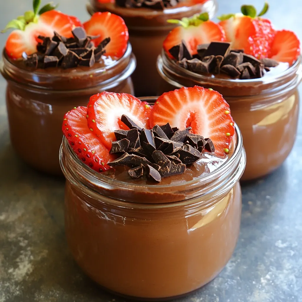 Greek Yogurt Chocolate Pudding Creamy Treat Recipe