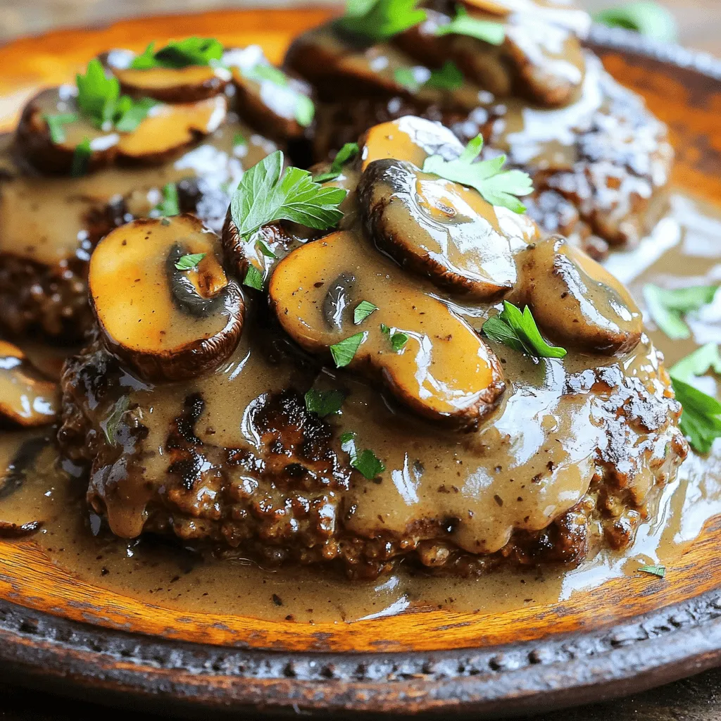 Salisbury Steak Recipe Tasty and Easy Dinner Idea