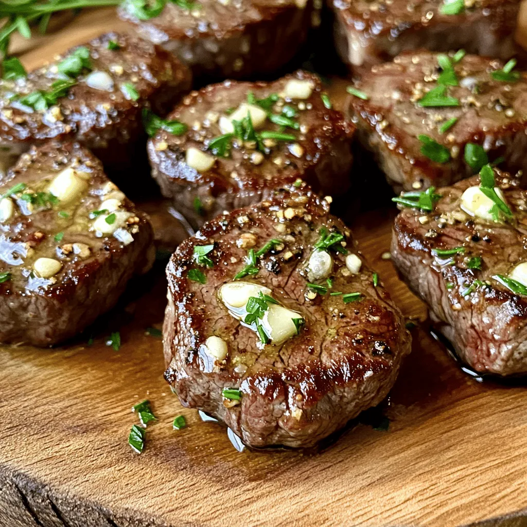 Garlic Butter Steak Bites Savory and Quick Meal