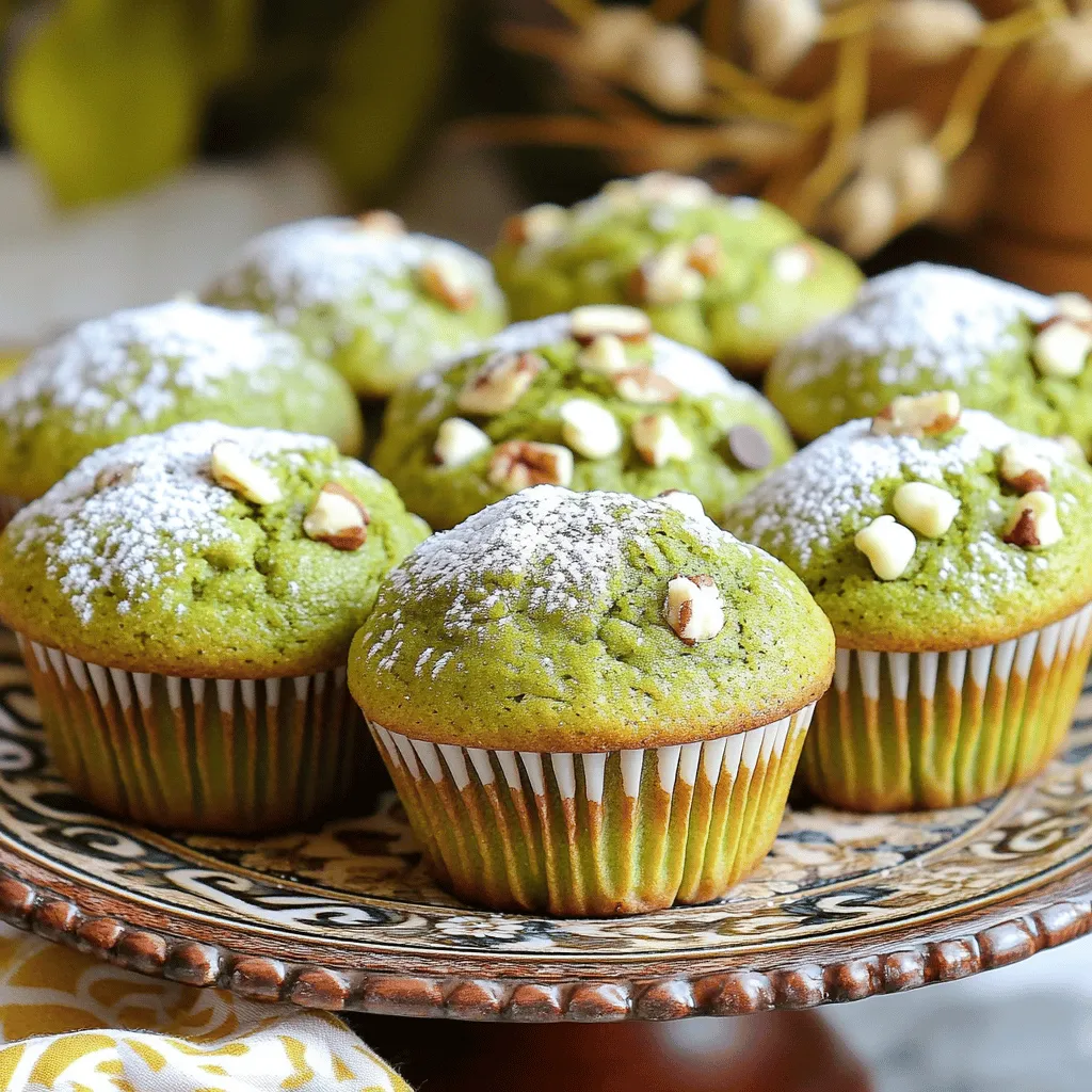 Matcha Green Tea Muffins Tasty and Healthy Treats