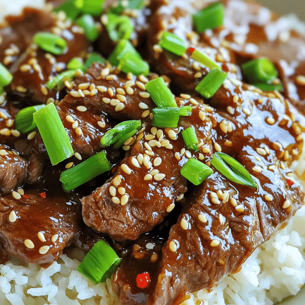 Instant Pot Mongolian Beef Tasty and Simple Recipe