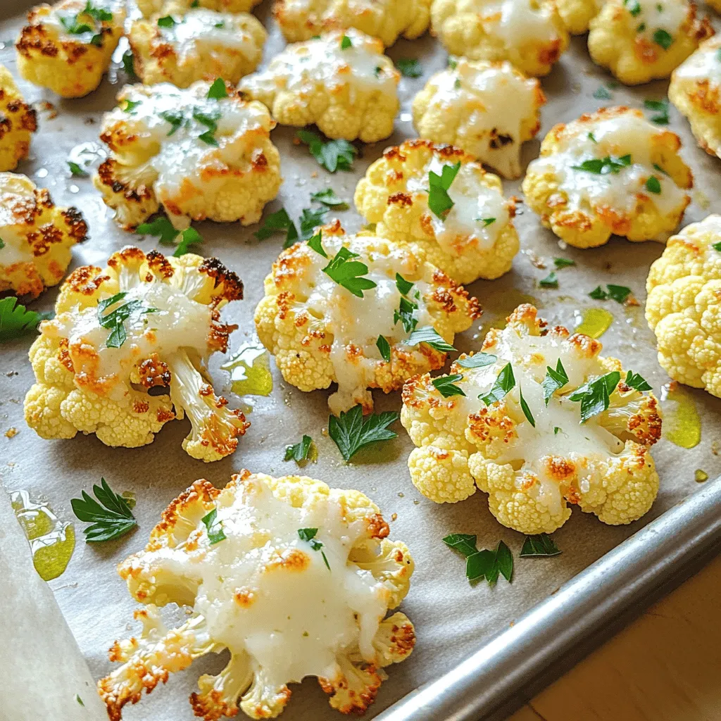 Garlic Parmesan Roasted Cauliflower Flavorful Delight