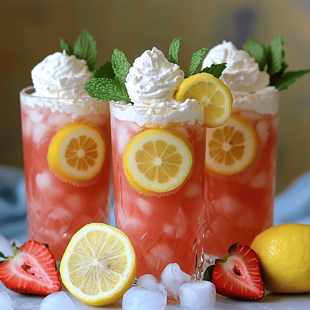 Whipped Pink Lemonade Refreshing Summer Delight