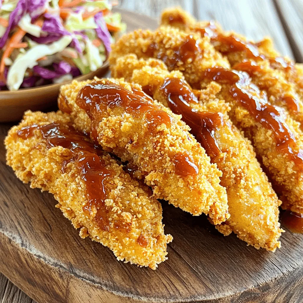 Crispy BBQ Chicken Tenders Air Fryer Recipe Delight