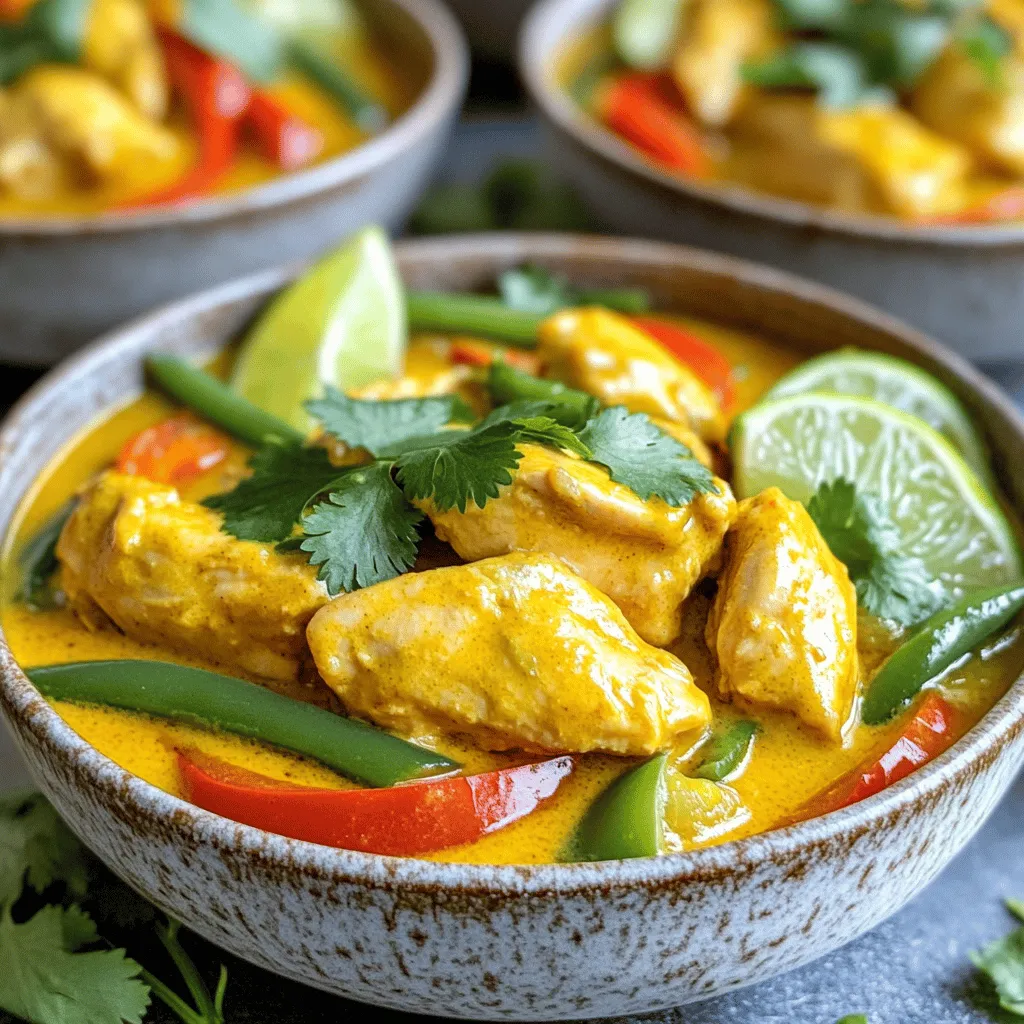 Coconut Curry Chicken Bold and Flavorful Recipe
