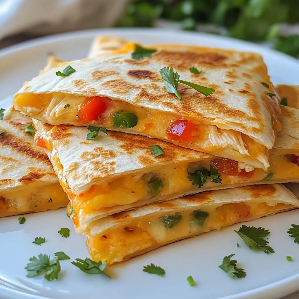 Chicken Ranch Quesadillas Flavorful and Easy Recipe