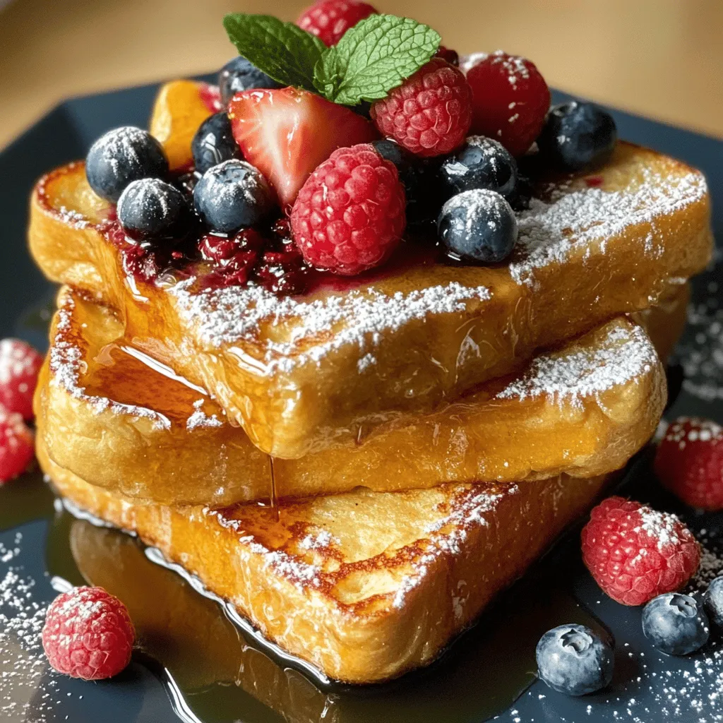 Classic French Toast with Berries Simple Delight