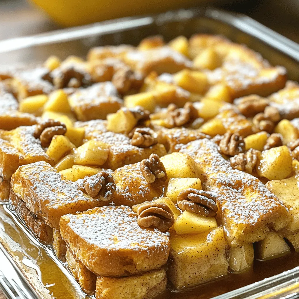 Apple Cinnamon French Toast Bake Delightful Recipe