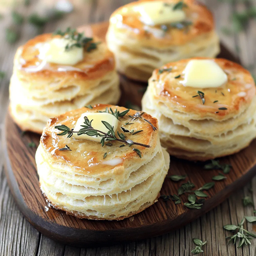 Flaky Biscuits Craft a Delicate and Buttery Treat