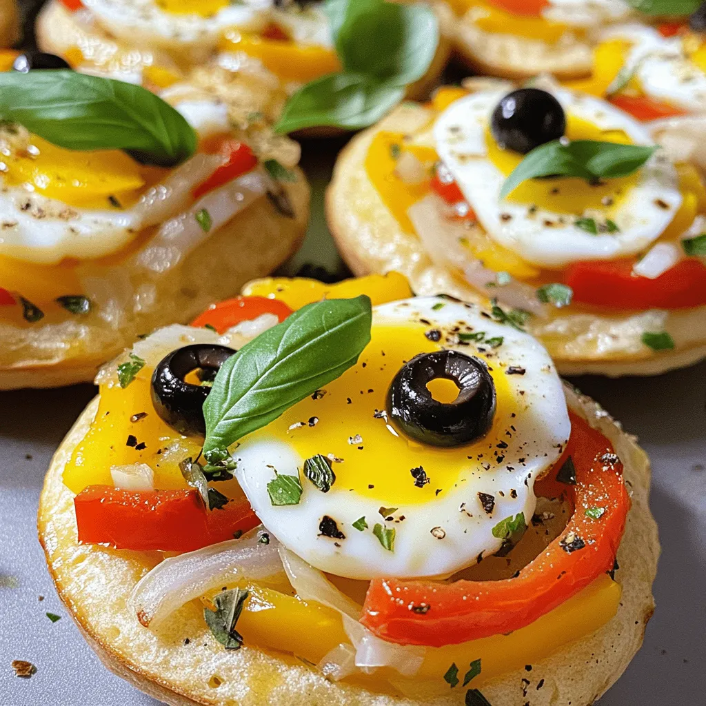 English Muffin Breakfast Pizza Flavor-Packed Dish