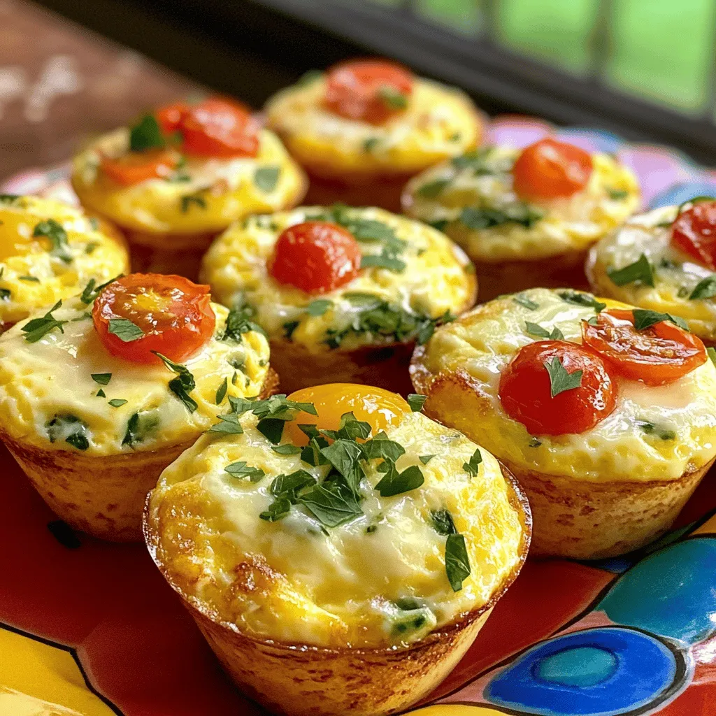 Egg Muffins with Veggies for Healthy Breakfast Boost