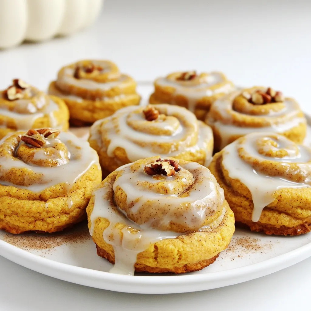 Pumpkin Spice Cinnamon Roll Cookies Irresistible Treat