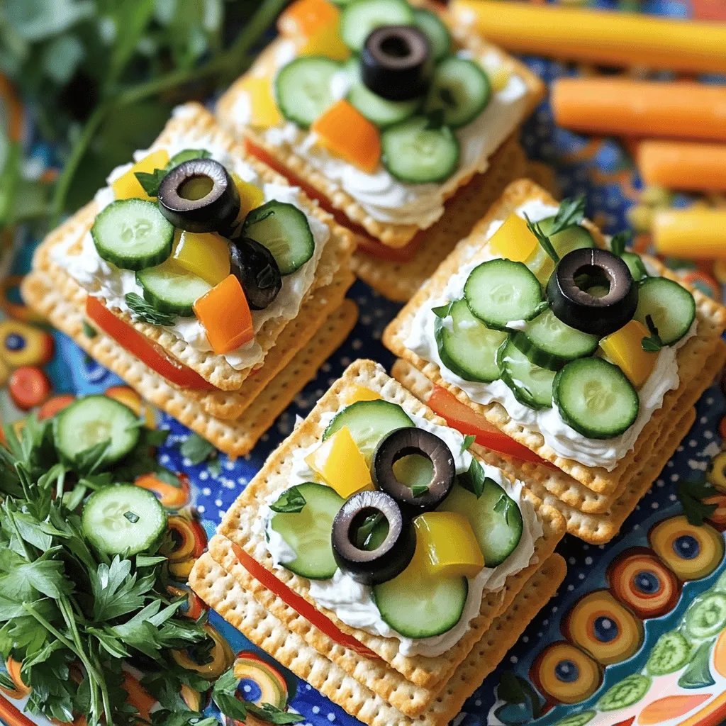 Crackers Party Sandwiches Simple and Tasty Ideas
