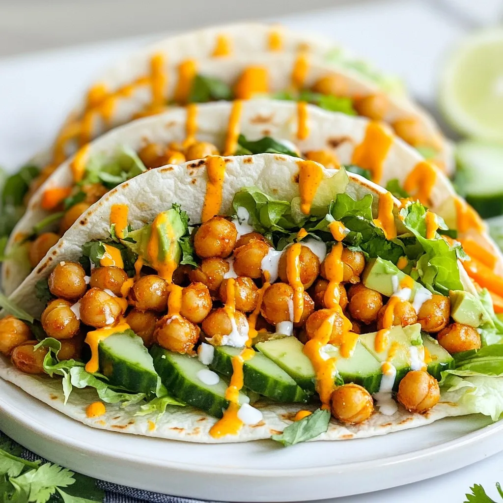 Vegan Buffalo Chickpea Wraps Flavorful and Simple Meal
