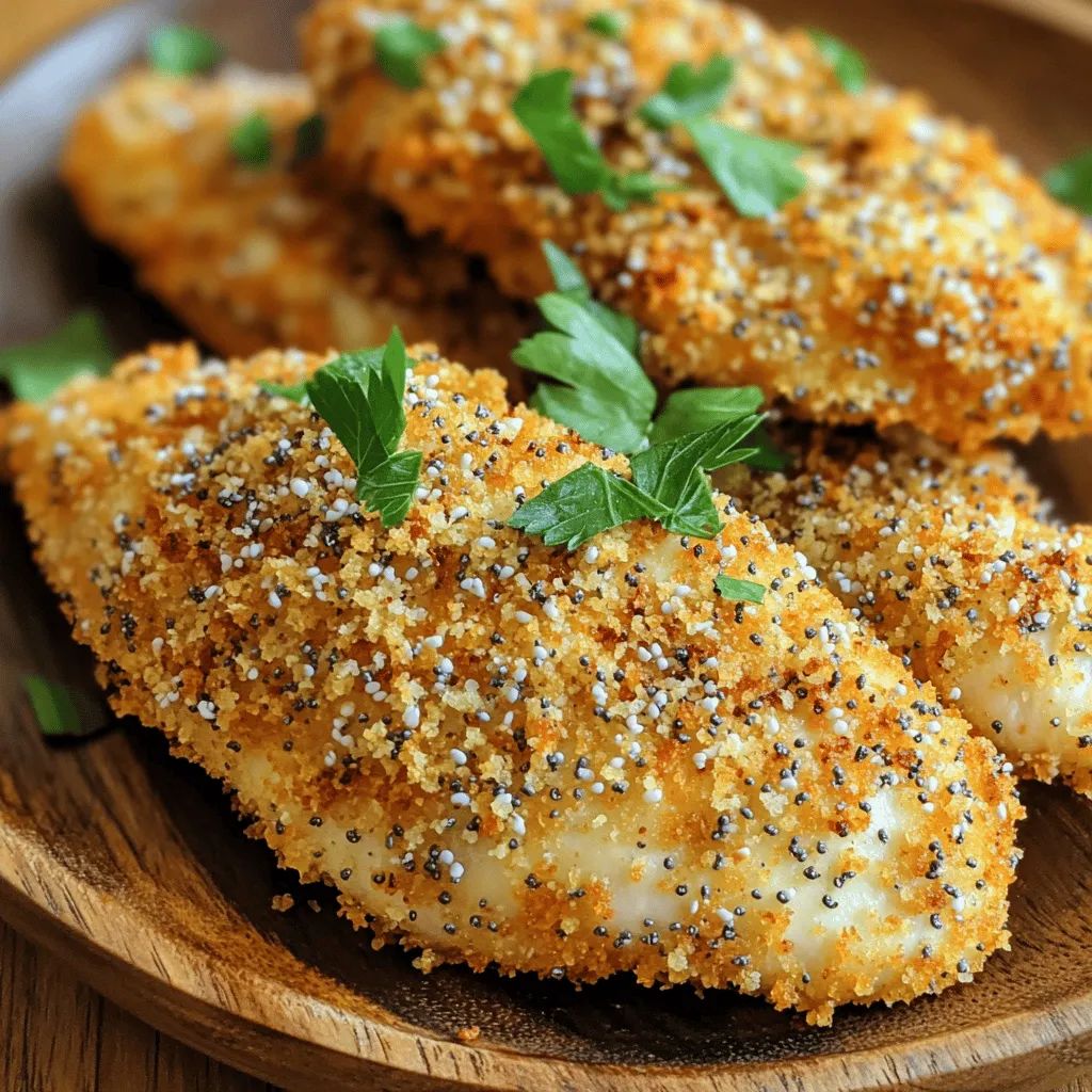 Air Fryer Everything Bagel Chicken Tenders Recipe