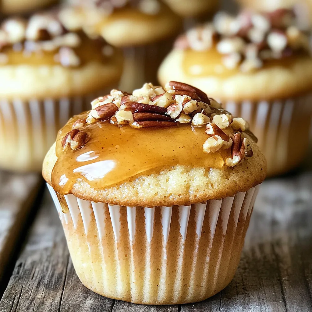 Brown Butter Maple Pecan Cupcakes Delightful Recipe
