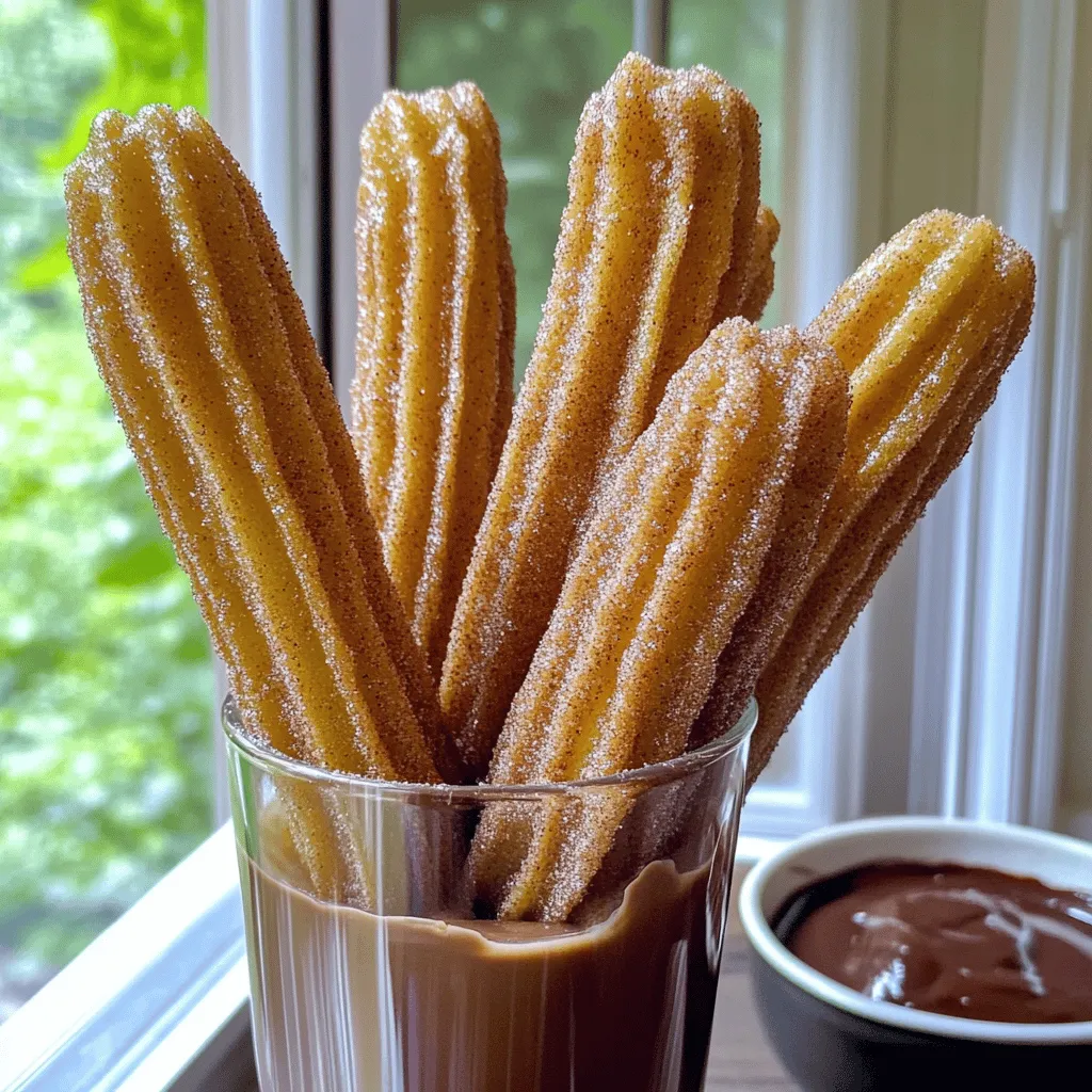 Cinnamon Sugar Churros Easy Recipe for Delicious Treats