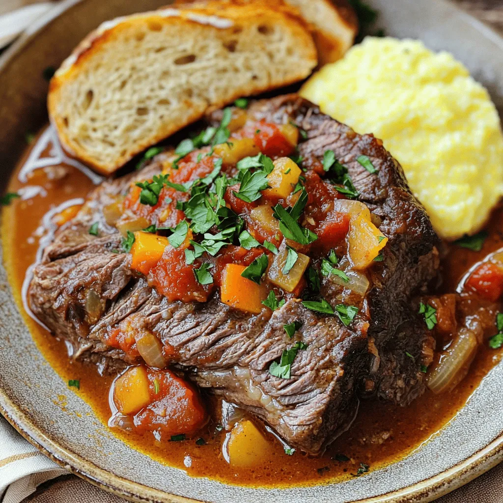 Italian Pot Roast Stracotto alla Fiorentina Delight