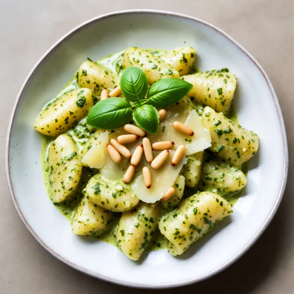 Creamy Pesto Gnocchi Delightful and Easy Recipe