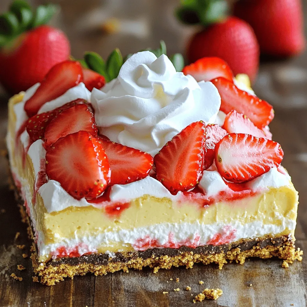 Golden Oreo Strawberry Cheesecake Bars Delight Recipe