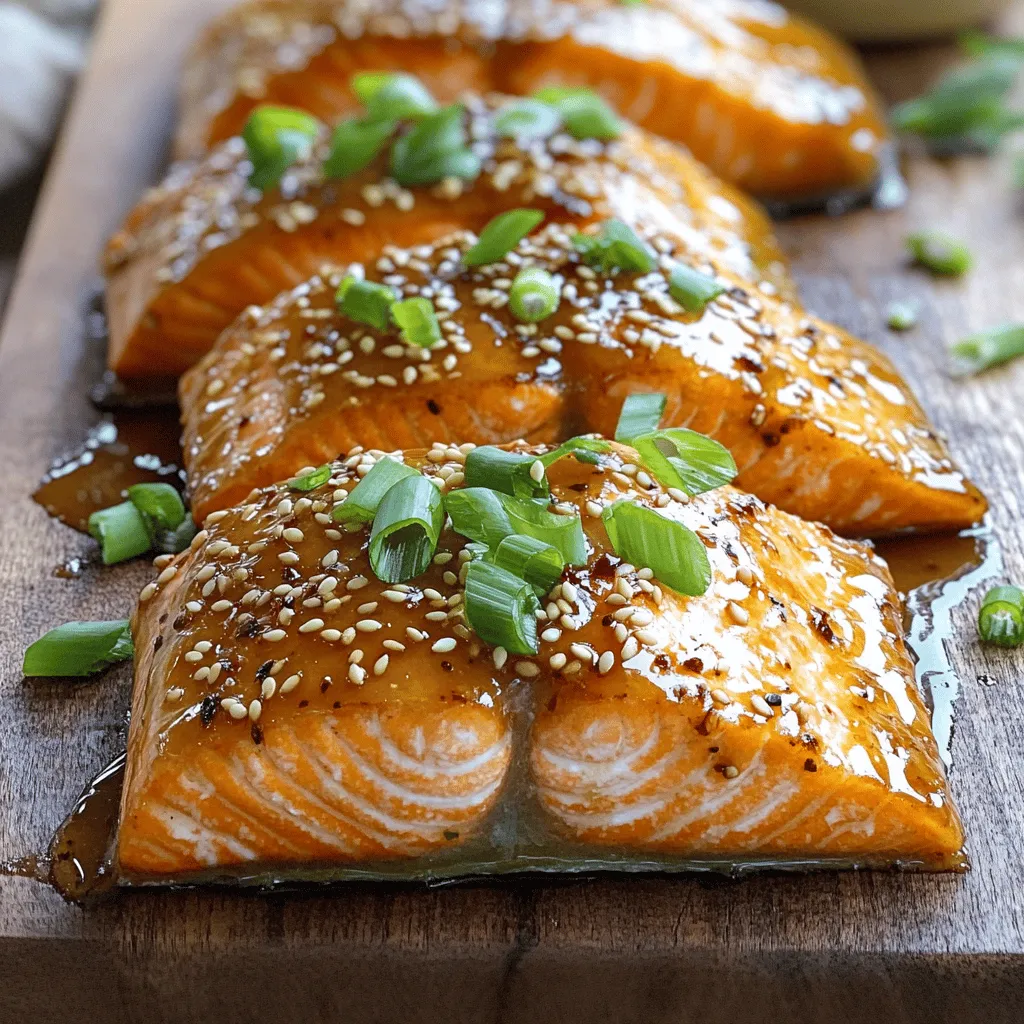 Honey Garlic Glazed Salmon Tasty and Simple Dish