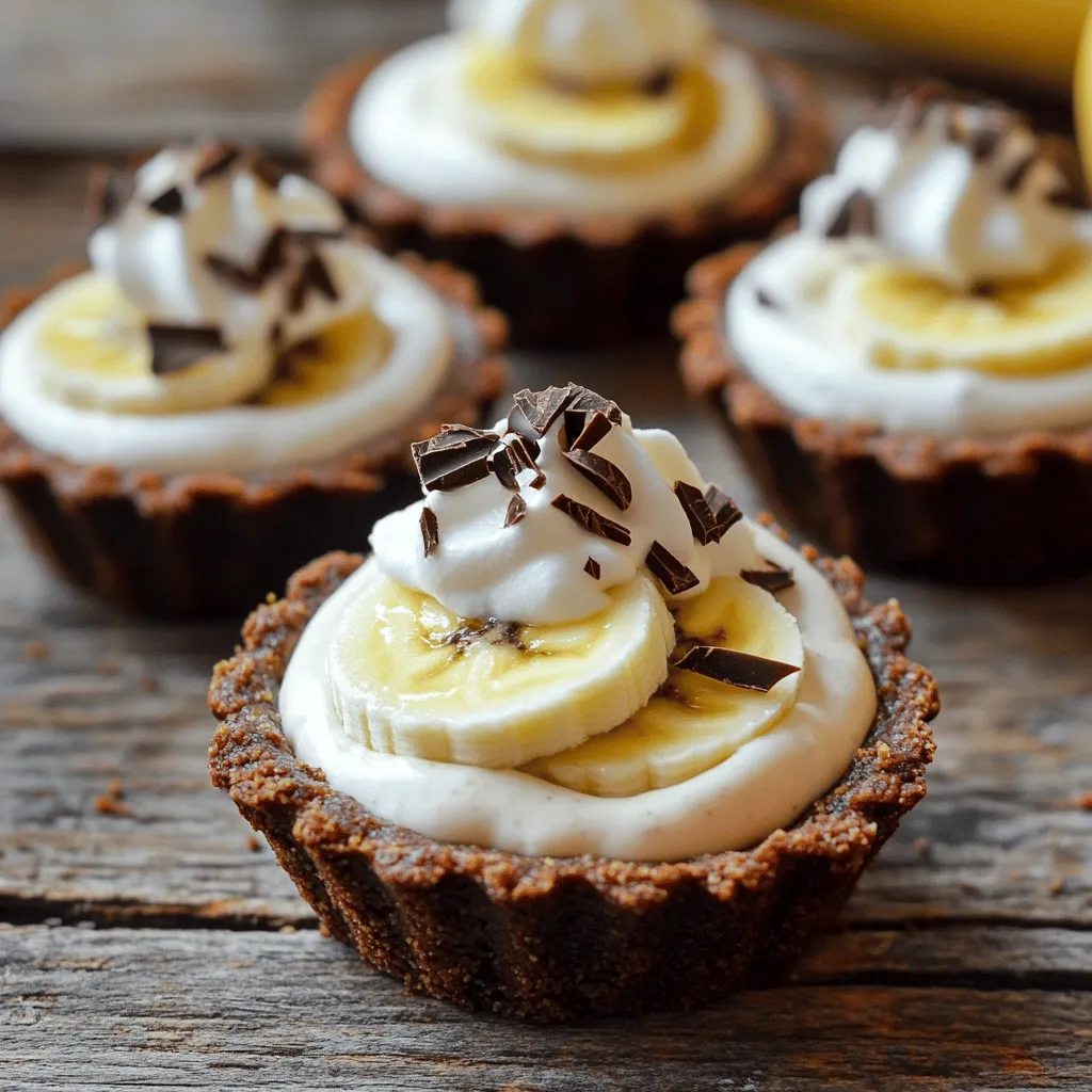 To make a mini banana cream pie, you need a few key ingredients. The crust, filling, and toppings all play important roles.