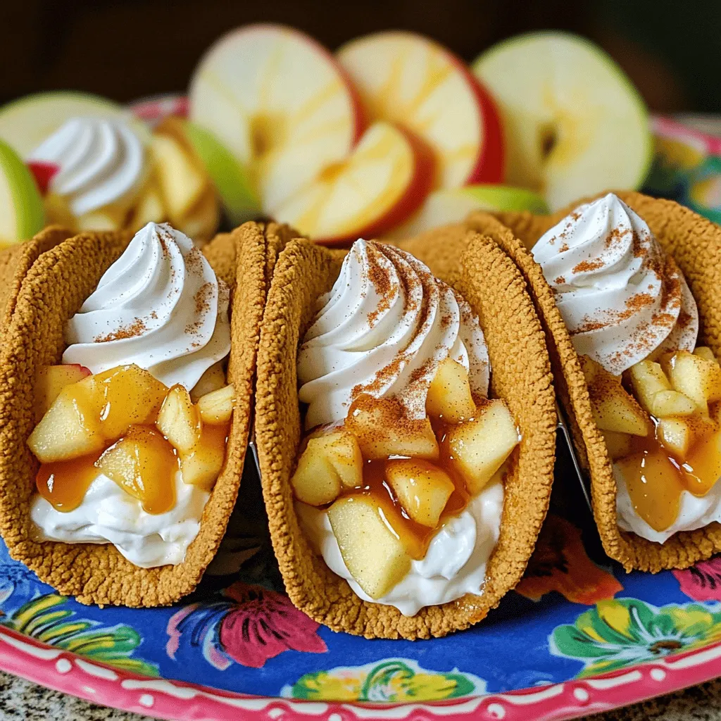 Irresistible Apple Cheesecake Tacos Easy Dessert Idea