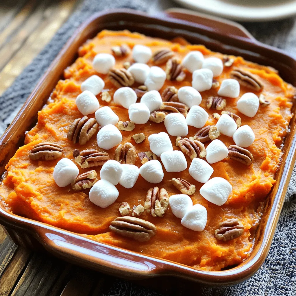 Savory Sweet Potato Casserole Simple and Flavorful Dish