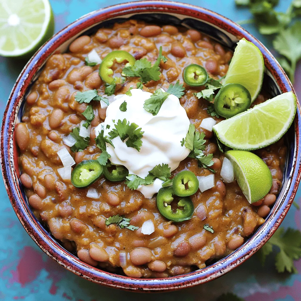 Canned refried beans are a convenient option for quick meals. The main ingredients include cooked beans, often pinto or black beans, and fat, like lard or oil. You should look for low sodium options to keep your meal healthy.