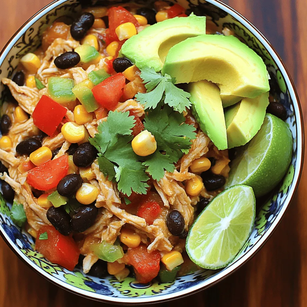 Crockpot Mexican Chicken Flavorful and Easy Recipe