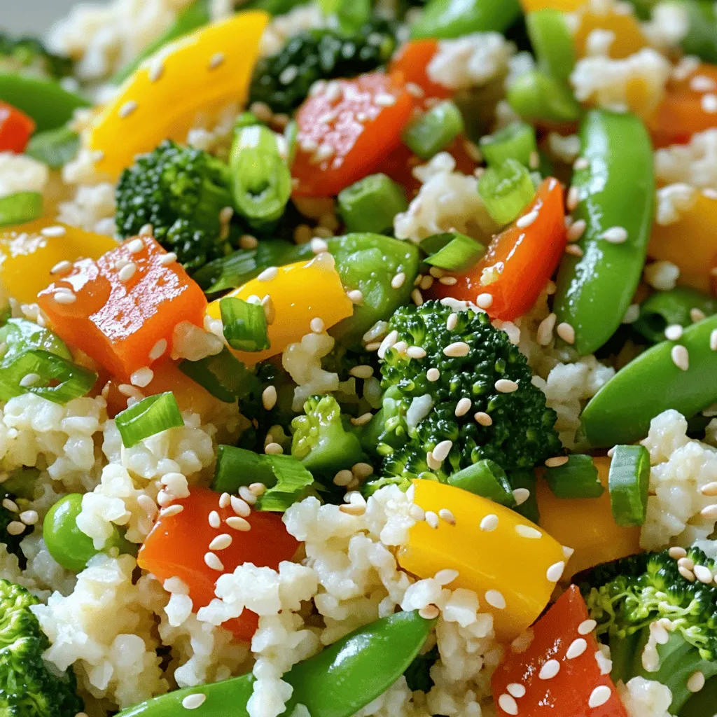 Cauliflower Rice Stir-Fry Flavorful and Quick Meal