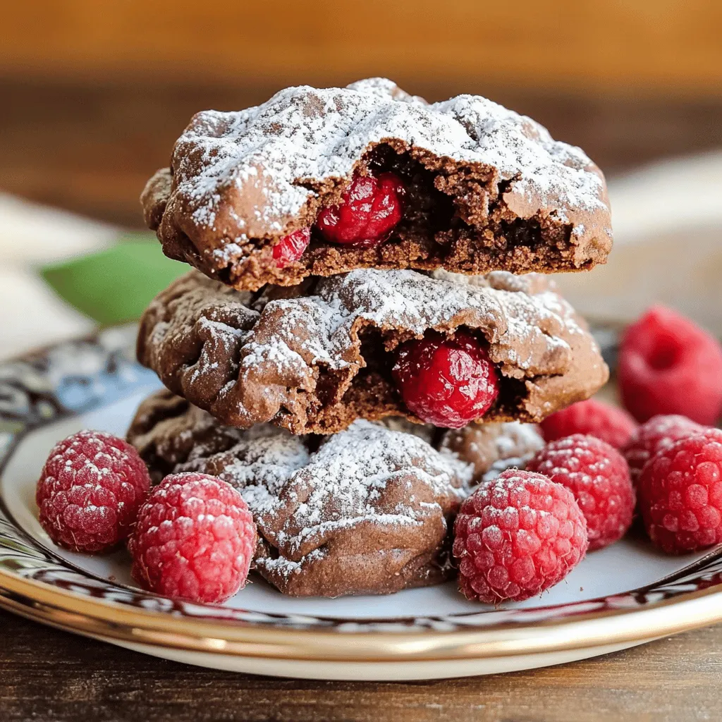 Raspberry cocoa crinkles are a delightful cookie treat. They blend rich cocoa with sweet raspberries. This mix gives them a unique taste and look. The crinkled top adds charm, making them stand out from other cookies.