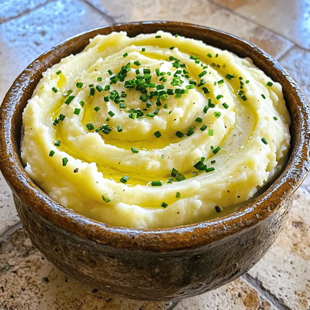 Creamy Garlic Mashed Potatoes Comfort Food Delight