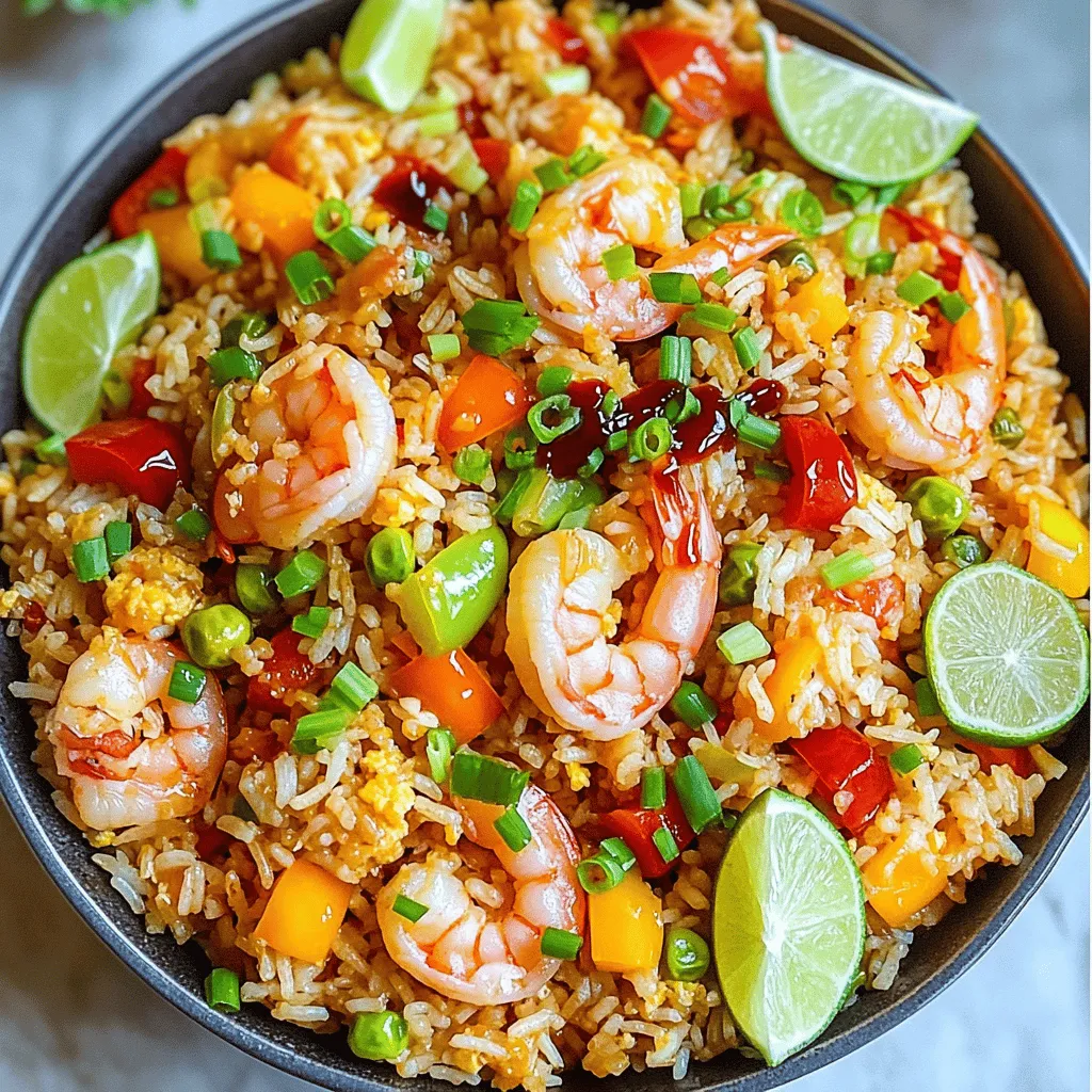 Spicy Shrimp Fried Rice Flavorful and Simple Meal