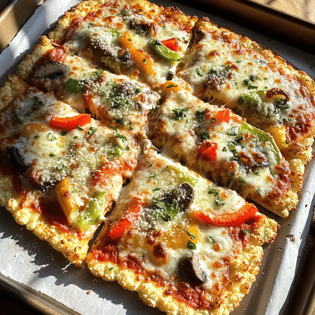 Cauliflower pizza crust is a tasty and healthy pizza base made from cauliflower. It serves as a great gluten-free pizza crust option. This crust allows you to enjoy pizza without traditional flour.
