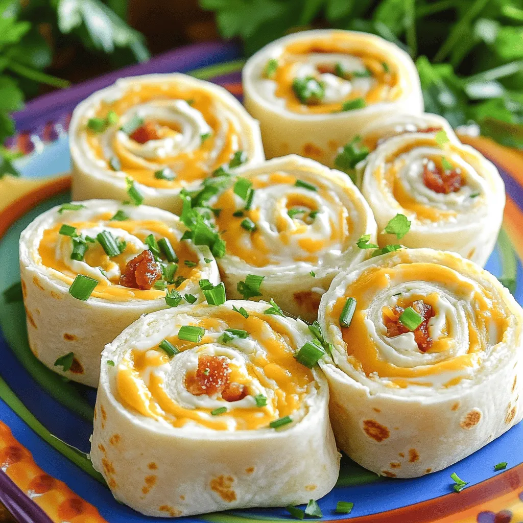 Bacon cheddar ranch pinwheels are tasty rolled snacks. They combine creamy ranch flavor with crispy bacon and sharp cheese. These flavors make them a hit at parties. They are easy to make and fun to eat.
