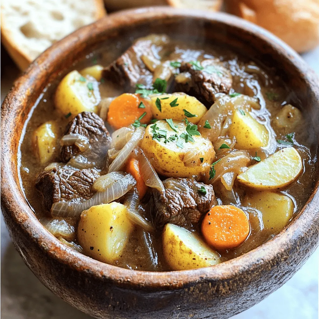 Hearty Beef Carbonnade Stew Comfort Food Delight