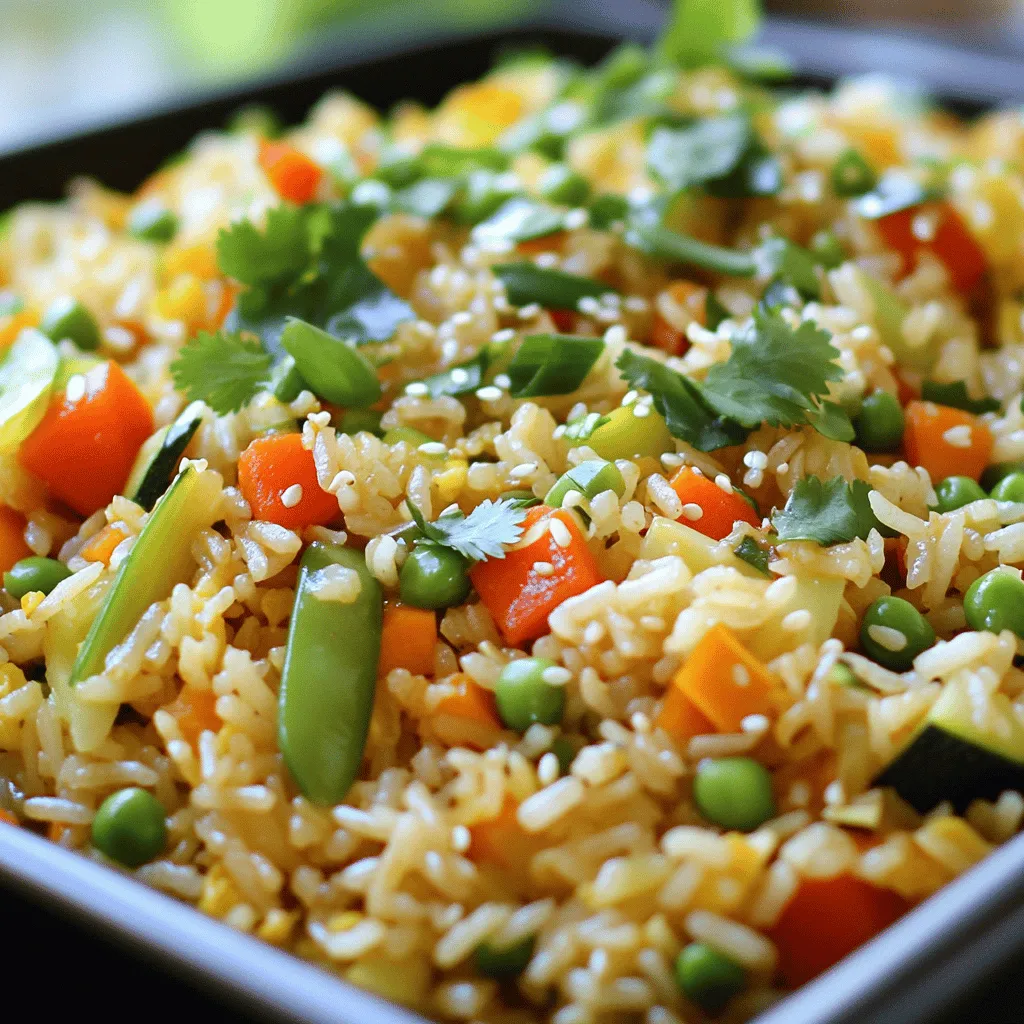 Vegetable Fried Rice Vibrant and Flavorful Meal