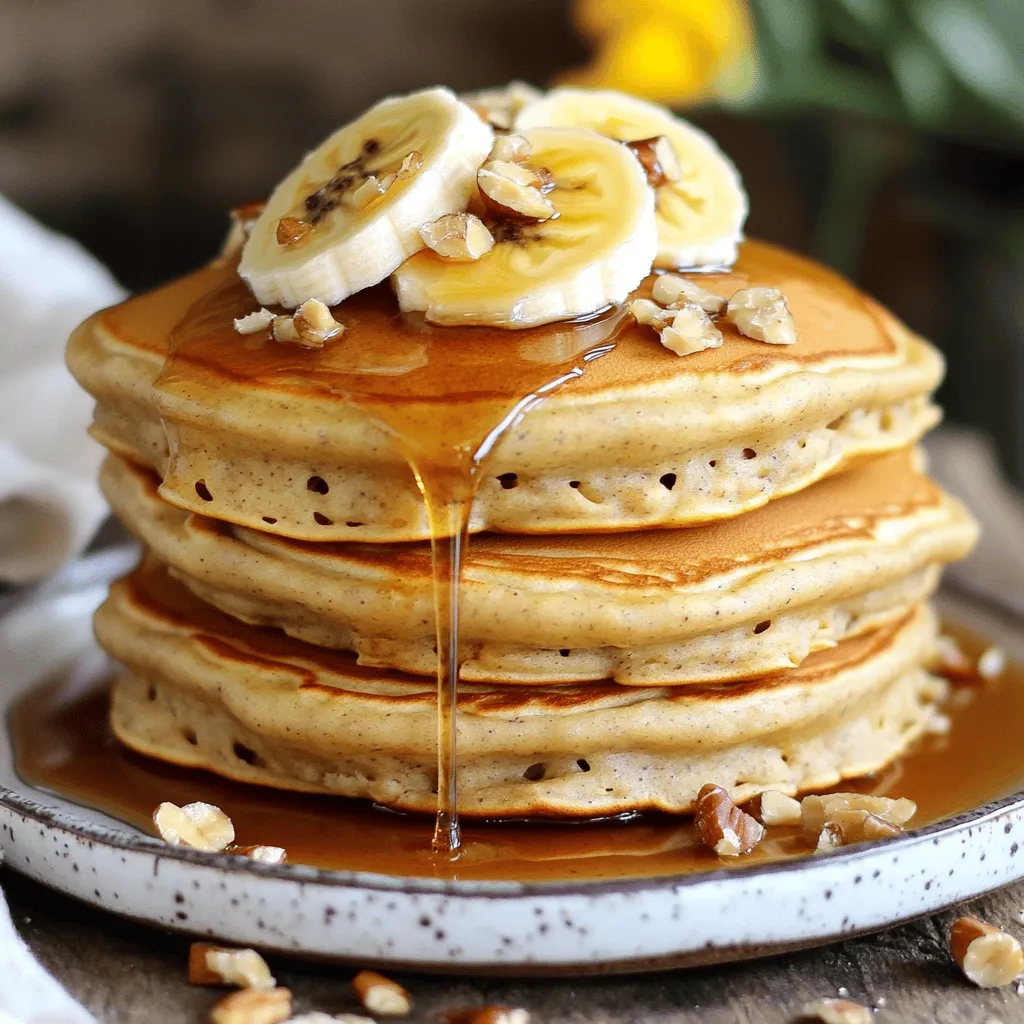 Vegan Banana Pancakes Quick and Tasty Recipe