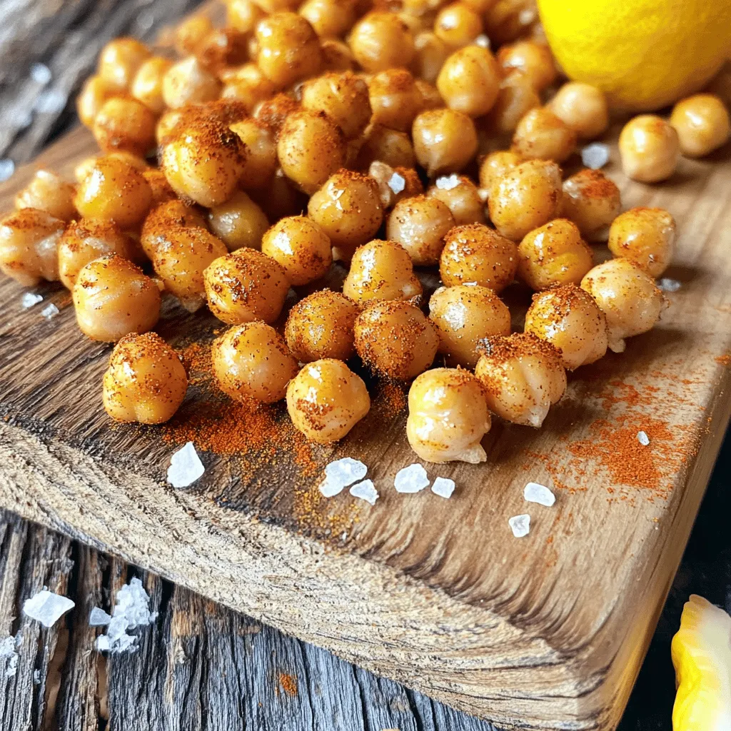 Crispy Air Fryer Chickpeas Savory and Healthy Snack