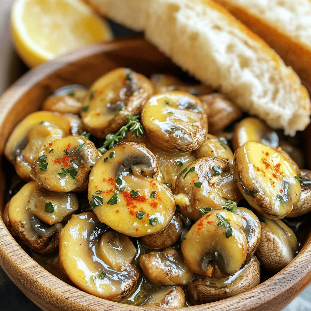Garlic Butter Mushrooms Delectable and Easy Recipe