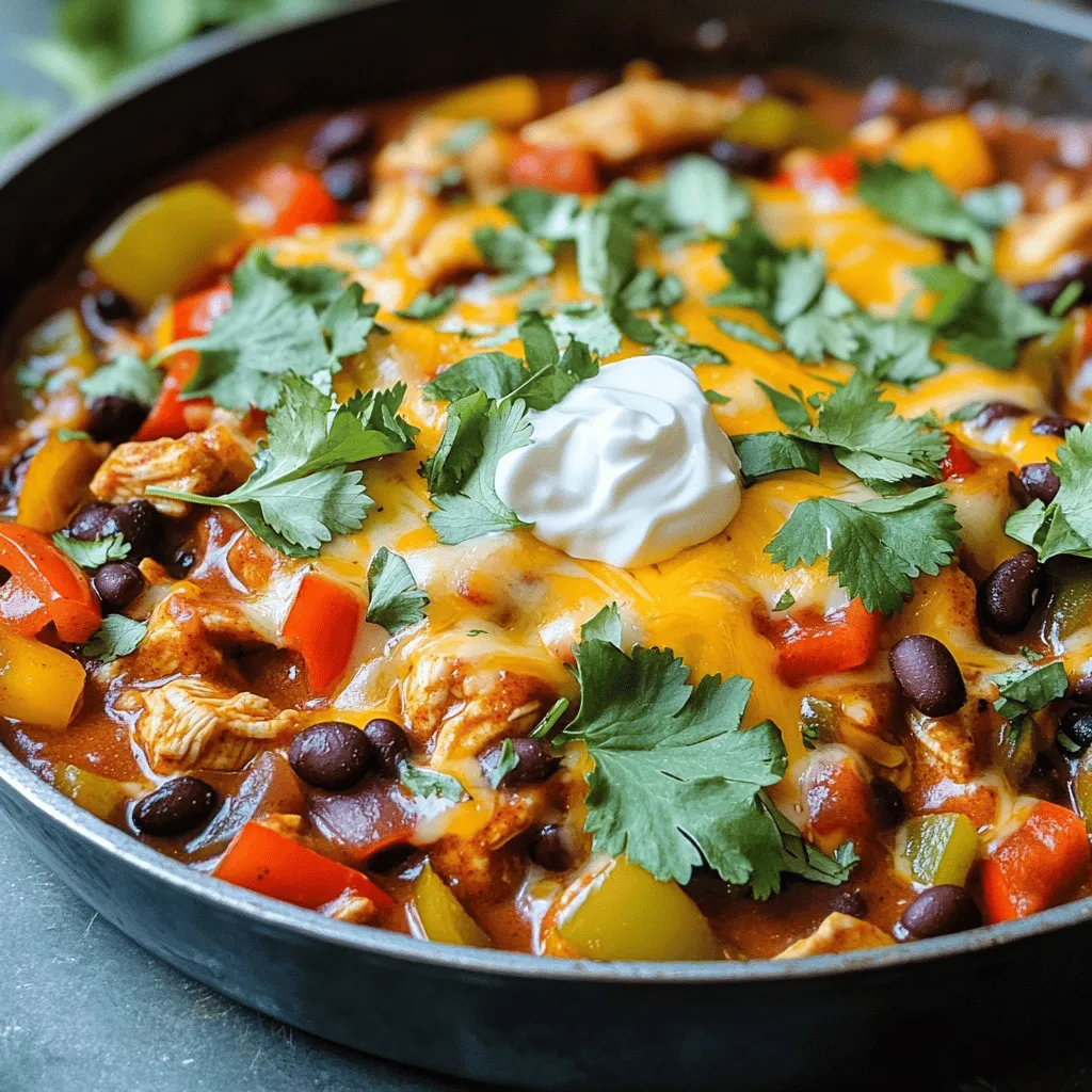 Chicken Enchilada Skillet Simple and Satisfying Meal