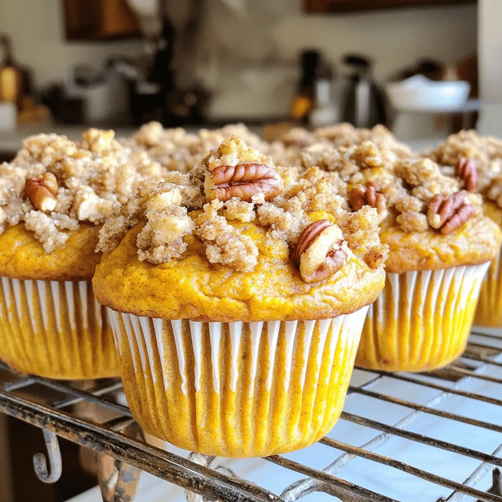 Pumpkin Streusel Muffins Delightfully Spiced Treat
