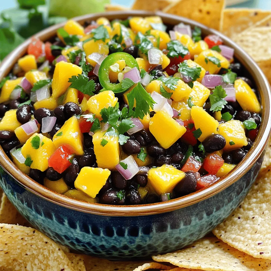 Mango Black Bean Salsa Fresh and Flavorful Delight